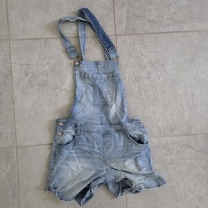 Wallflower Light Blue Denim Overalls